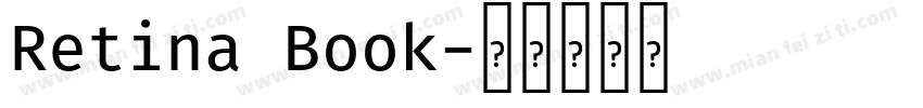 Retina Book字体转换
